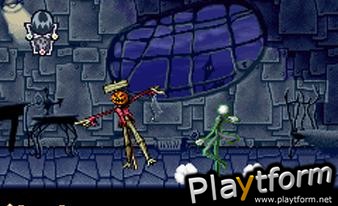 Tim Burton's The Nightmare Before Christmas: The Pumpkin King (Game Boy Advance)