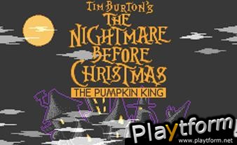 Tim Burton's The Nightmare Before Christmas: The Pumpkin King (Game Boy Advance)