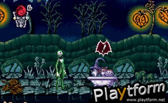 Tim Burton's The Nightmare Before Christmas: The Pumpkin King (Game Boy Advance)