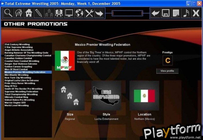 Total Extreme Wrestling 2005 (PC)