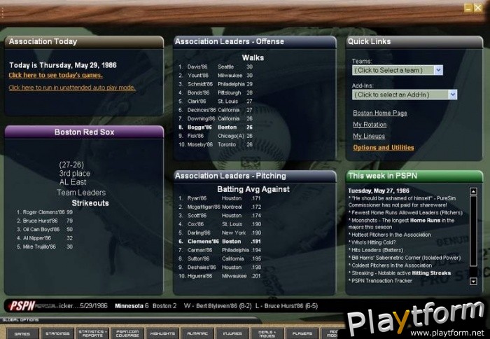 PureSim Baseball 2005 Gold Edition (PC)