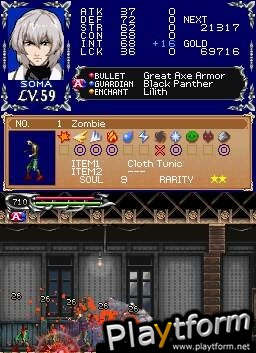 Castlevania: Dawn of Sorrow (DS)