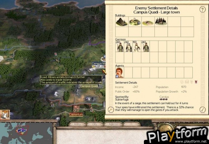 Rome: Total War Barbarian Invasion (PC)