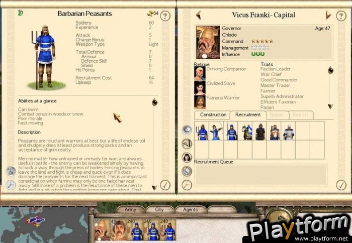 Rome: Total War Barbarian Invasion (PC)
