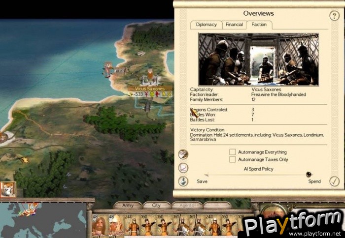 Rome: Total War Barbarian Invasion (PC)