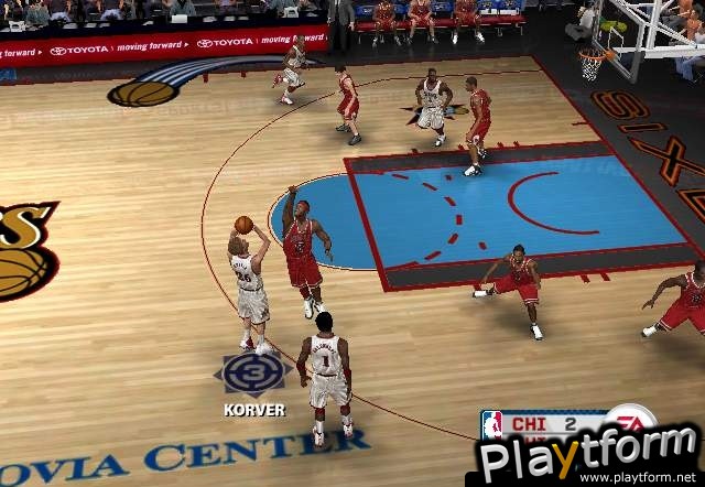 NBA Live 06 (GameCube)