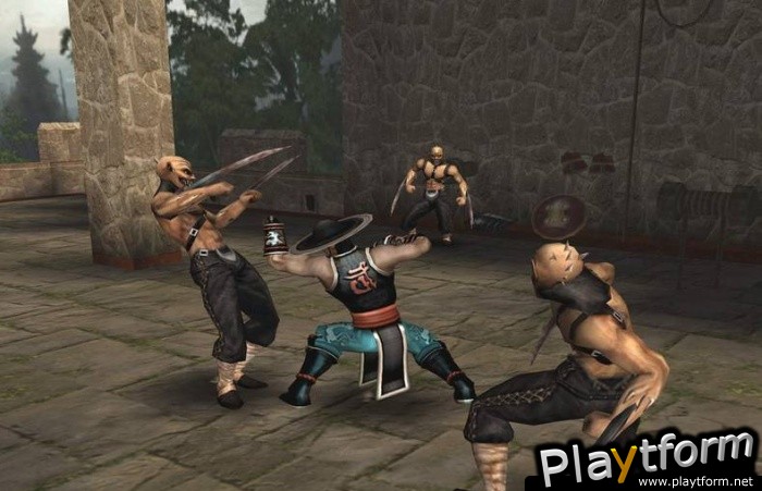 Mortal Kombat: Shaolin Monks (PlayStation 2)