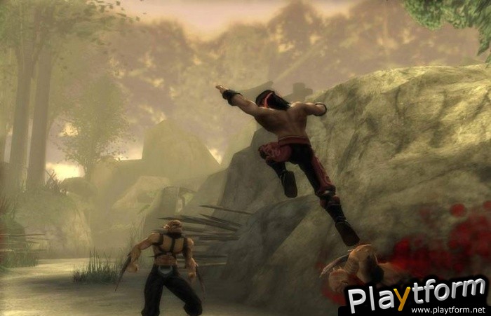 Mortal Kombat: Shaolin Monks (PlayStation 2)