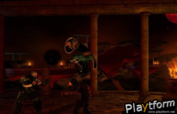 Mortal Kombat: Shaolin Monks (PlayStation 2)