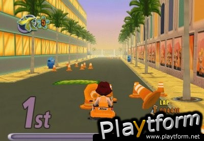Action Girlz Racing (PlayStation 2)