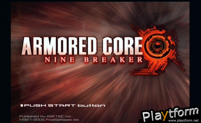 Armored Core: Nine Breaker (PlayStation 2)