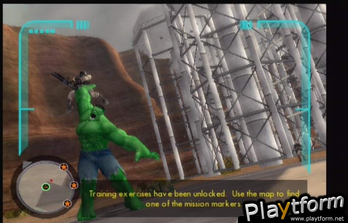 The Incredible Hulk: Ultimate Destruction (PlayStation 2)