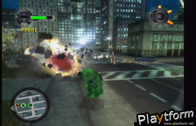 The Incredible Hulk: Ultimate Destruction (GameCube)