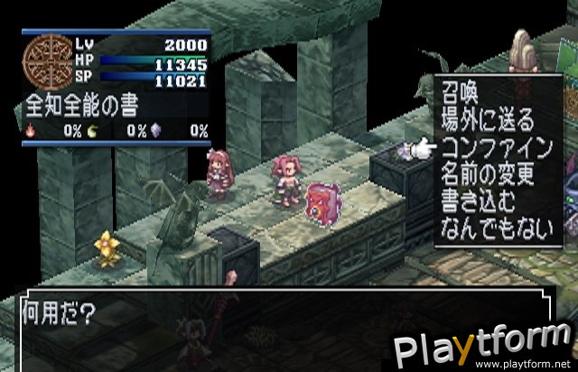 Makai Kingdom: Chronicles of the Sacred Tome (PlayStation 2)
