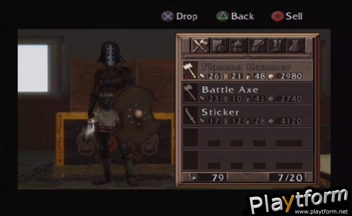 Colosseum: Road to Freedom (PlayStation 2)