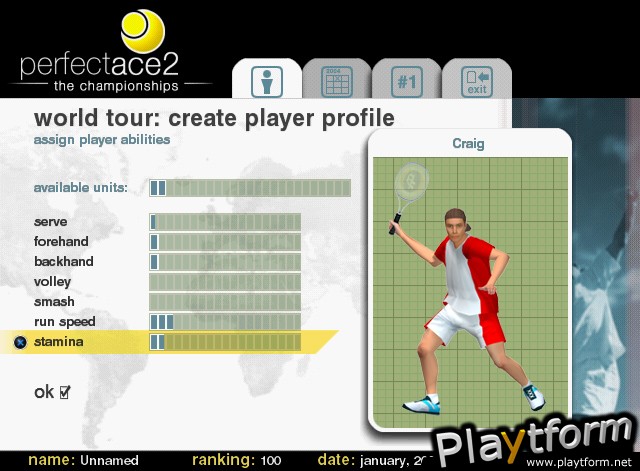 Perfect Ace 2: The Championships (PlayStation 2)
