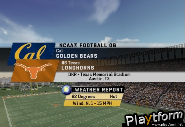 NCAA Football 06 (Xbox)