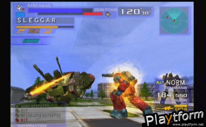 Mobile Suit Gundam: Gundam vs. Zeta Gundam (PlayStation 2)