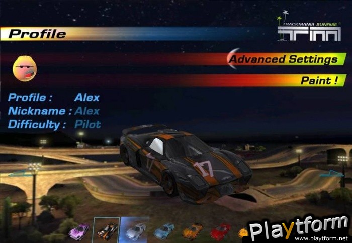 TrackMania Sunrise (PC)