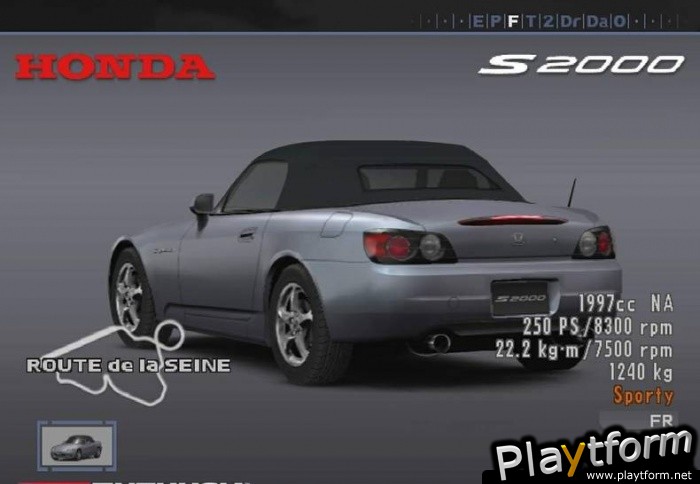 Enthusia Professional Racing (PlayStation 2)