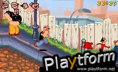 Popeye: Rush for Spinach (Game Boy Advance)