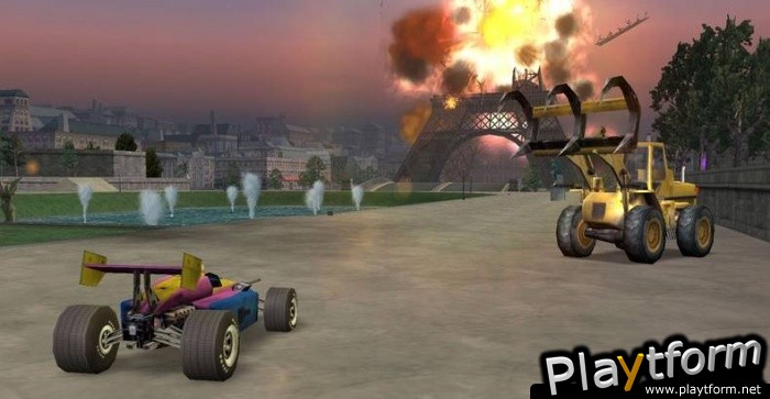 Twisted Metal: Head-On (PSP)