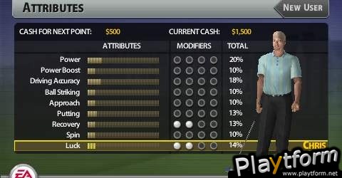 Tiger Woods PGA Tour (PSP)