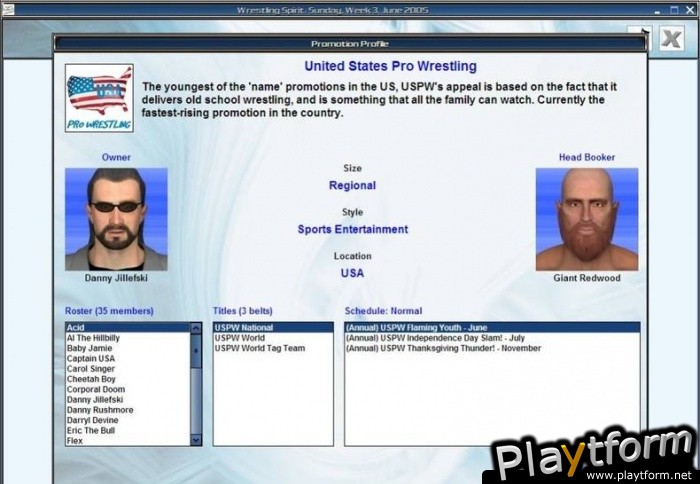 Wrestling Spirit (PC)