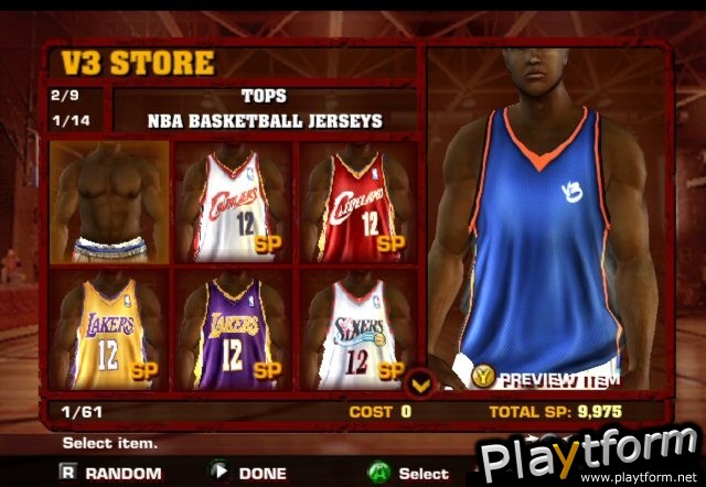 NBA Street V3 (PlayStation 2)