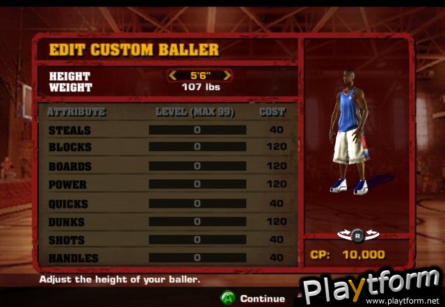 NBA Street V3 (PlayStation 2)