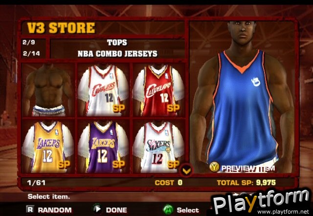 NBA Street V3 (PlayStation 2)