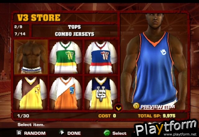 NBA Street V3 (PlayStation 2)