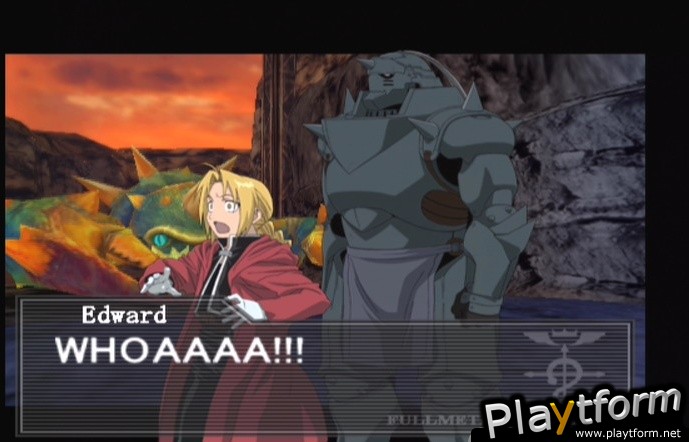 Fullmetal Alchemist and the Broken Angel (PlayStation 2)