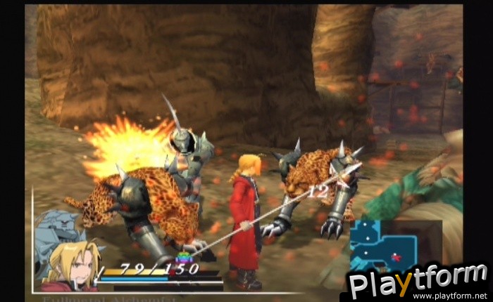 Fullmetal Alchemist and the Broken Angel (PlayStation 2)