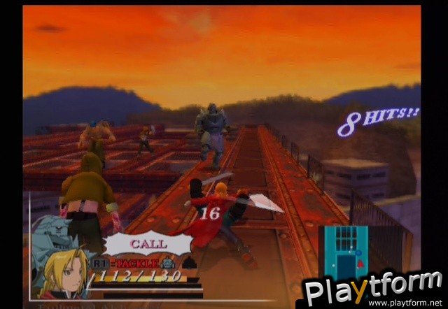 Fullmetal Alchemist and the Broken Angel (PlayStation 2)
