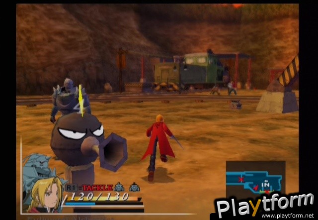 Fullmetal Alchemist and the Broken Angel (PlayStation 2)
