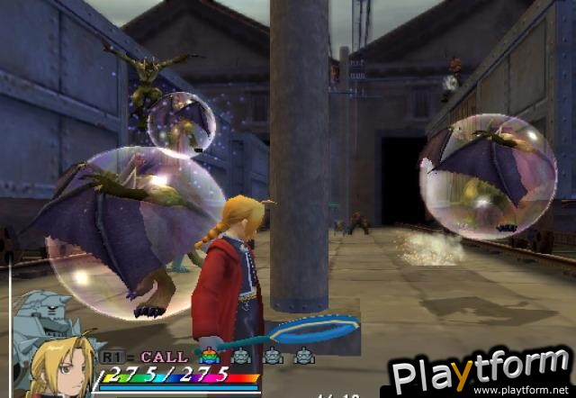 Fullmetal Alchemist and the Broken Angel (PlayStation 2)