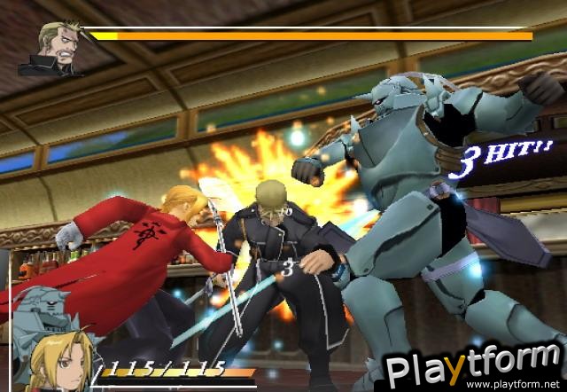 Fullmetal Alchemist and the Broken Angel (PlayStation 2)