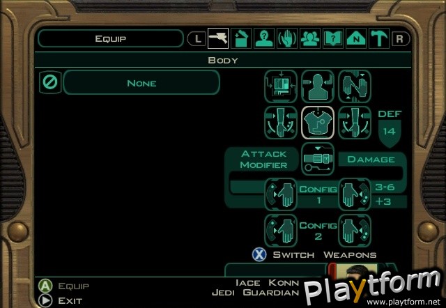 Star Wars Knights of the Old Republic II: The Sith Lords (Xbox)
