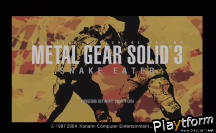 Metal Gear Solid 3: Snake Eater (PlayStation 2)