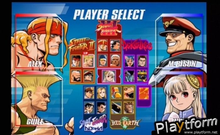 Capcom Fighting Evolution (PlayStation 2)