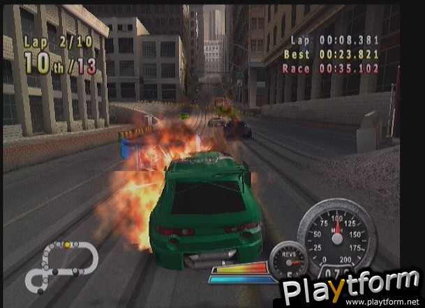 Crash 'N' Burn (PlayStation 2)