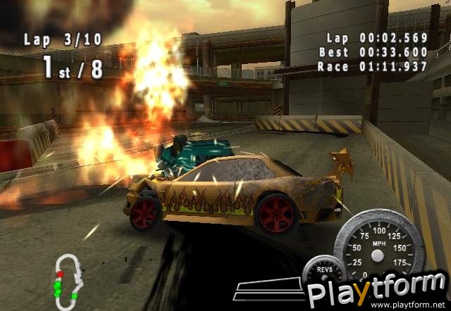 Crash 'N' Burn (PlayStation 2)
