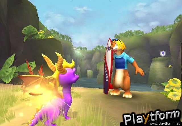 Spyro: A Hero's Tail (PlayStation 2)