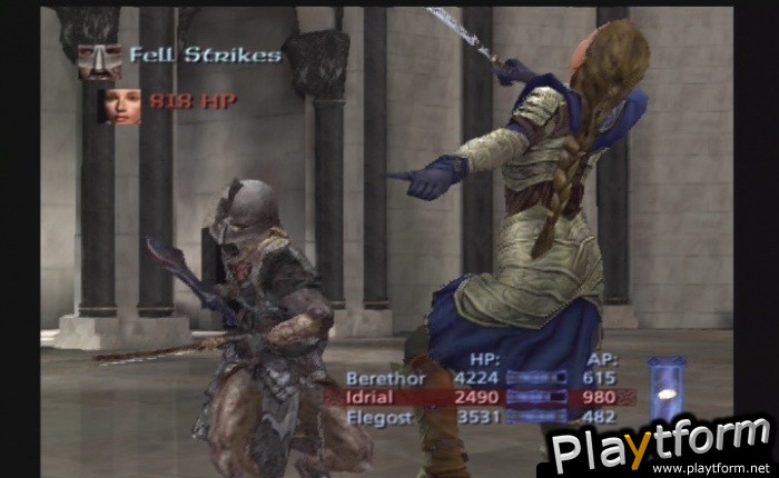 The Lord of the Rings, The Third Age (PlayStation 2)