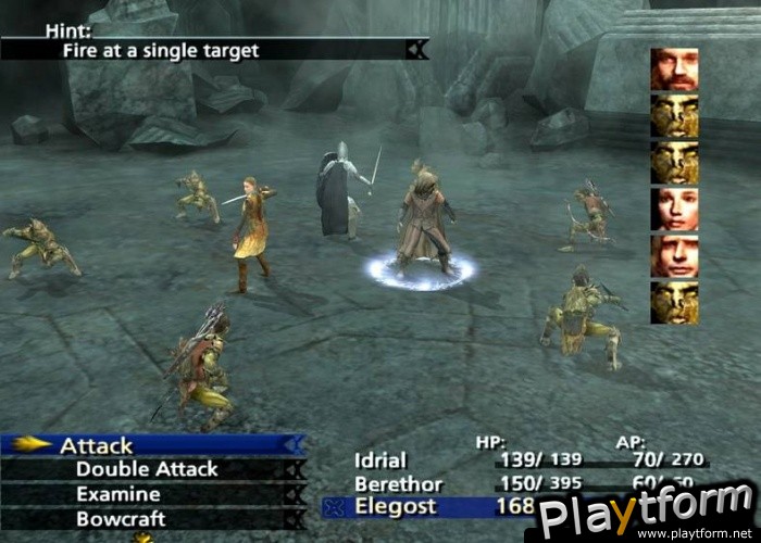The Lord of the Rings, The Third Age (PlayStation 2)