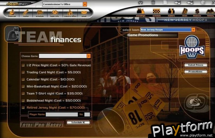 Total Pro Basketball 2005 (PC)