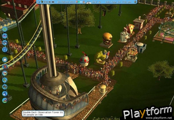 RollerCoaster Tycoon 3 (PC)