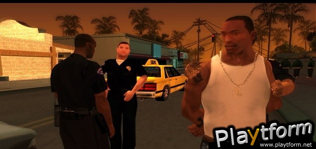 Grand Theft Auto: San Andreas (PlayStation 2)