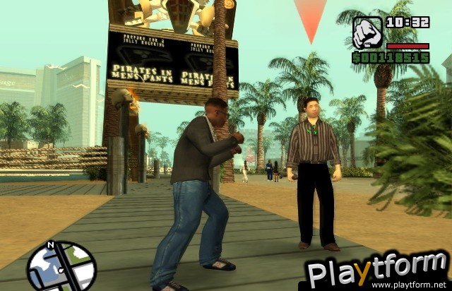 Grand Theft Auto: San Andreas (PlayStation 2)